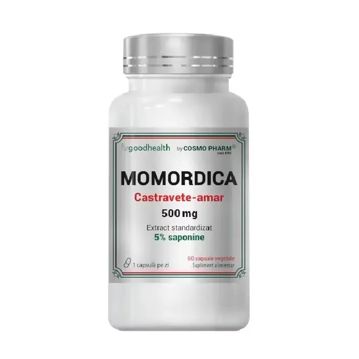 Momordica 500mg, 60 capsule vegetale, Cosmo Pharm — preț și oferte