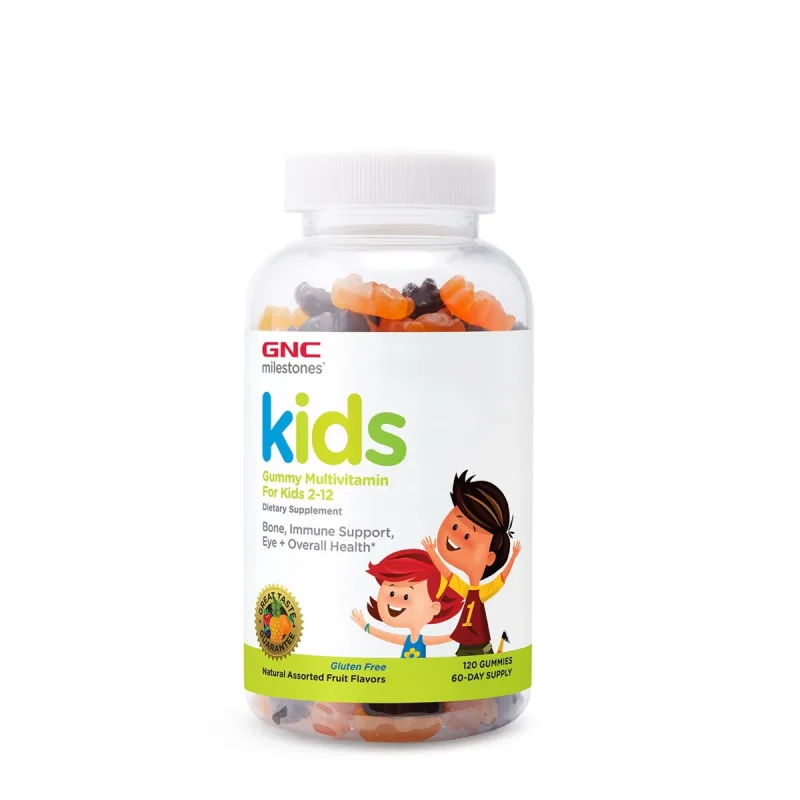 Multivitamine pentru copii 2-12 ani, 120 jeleuri, GNC — preț și oferte