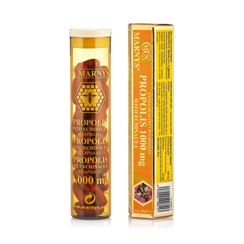 Propolis 1000 Mg + Echinacea, 30 capsule, Marnys — preț și oferte