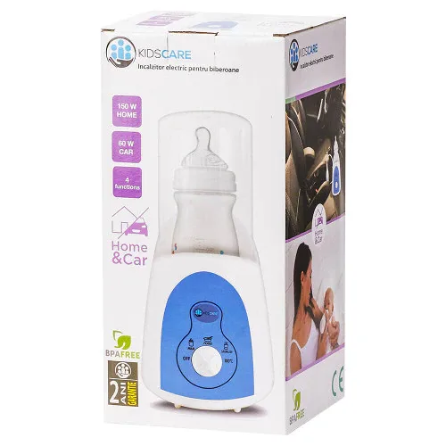 Incalzitor pentru biberoane 5 in 1 pentru casa si masina KC107, 1 bucata, KidsCare — preț și oferte