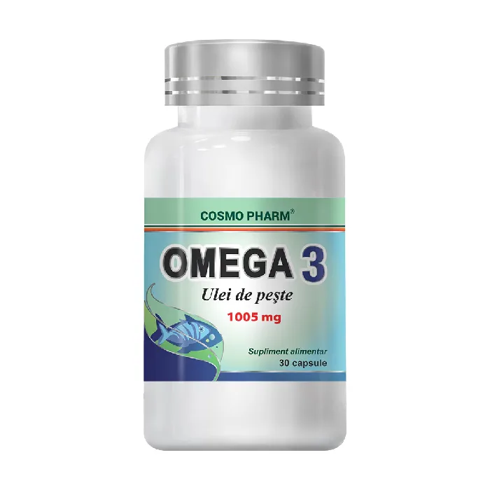 Omega 3 Ulei de peste 1005mg, 30 capsule, Cosmo Pharm — preț și oferte