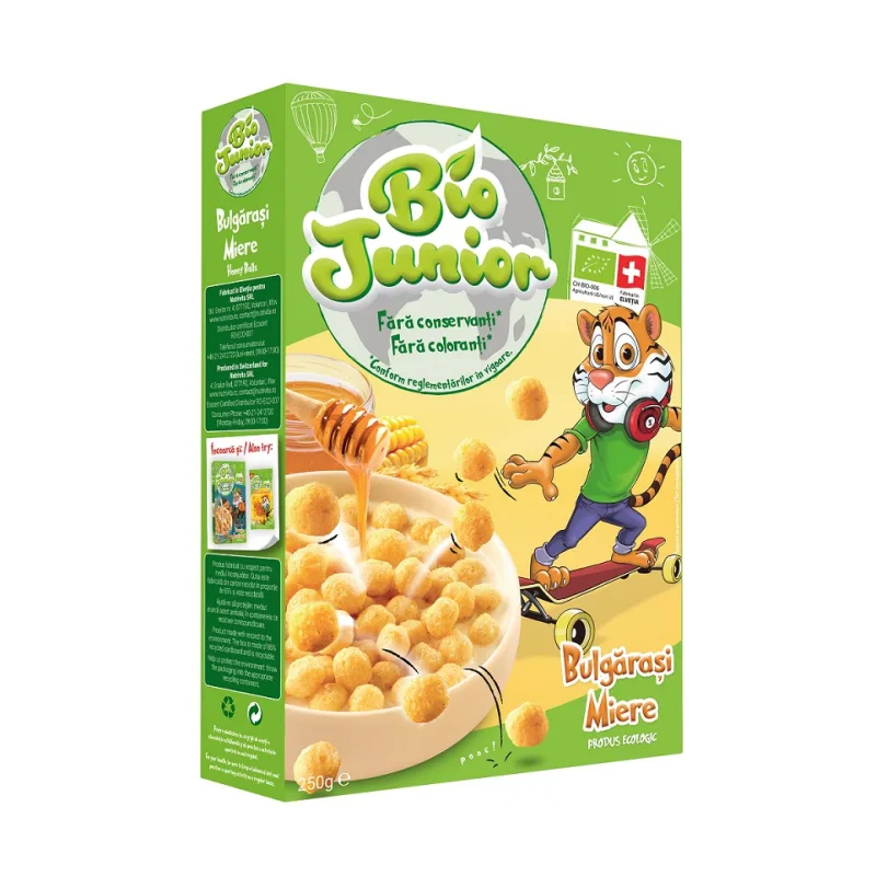 Cereale cu miere, 250g, Bio Junior — preț și oferte