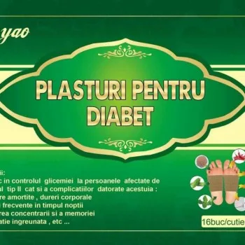 Plasturi pentru diabet 7 x 10cm, 16 bucati, Naturalia Diet — preț și oferte