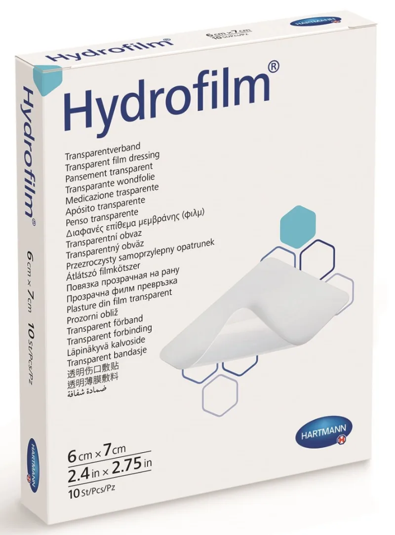 Plasture transparent, 6 x 7cm, 10 bucati, Hydrofilm HARTMANN — preț și oferte