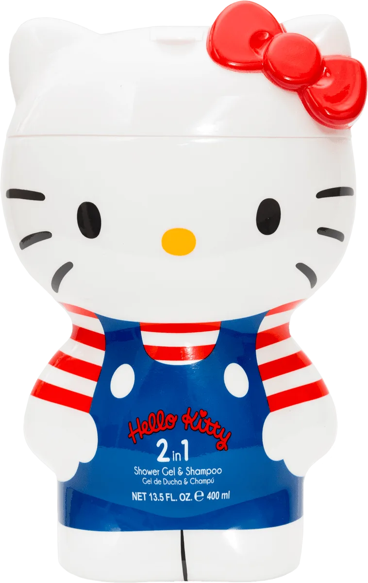 Gel de dus si sampon figurina 2D Hello Kitty, 400ml, Airval — preț și oferte