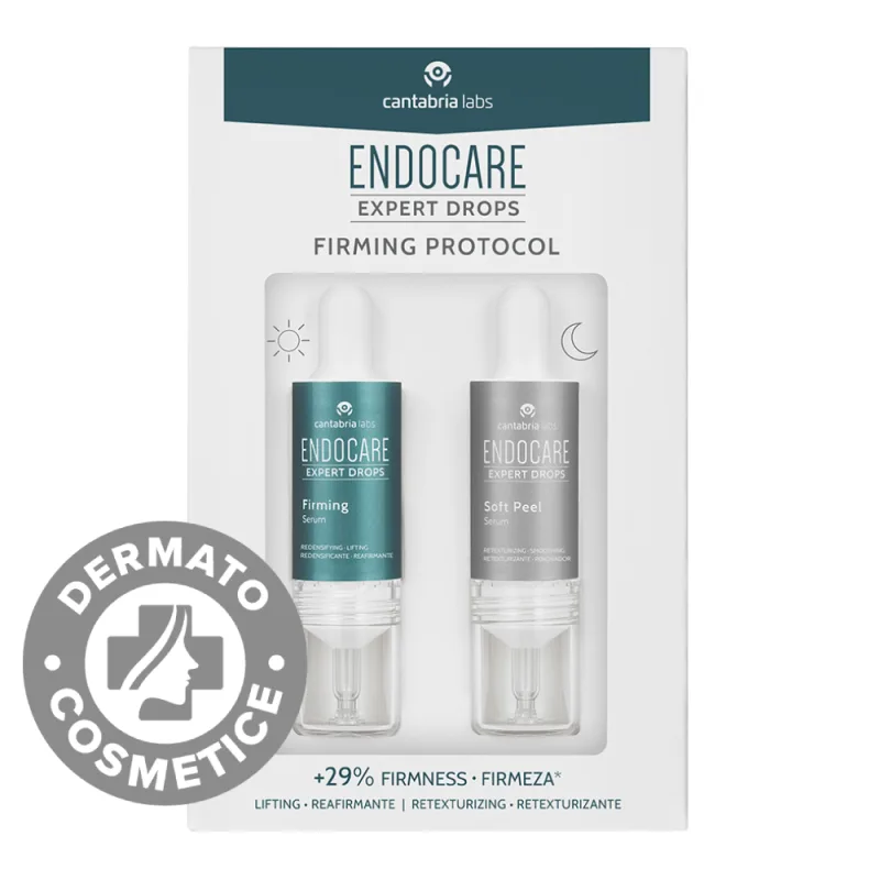Ser pentru fermitate Endocare Expert Drops, 2 x 10ml, Cantabria Labs — preț și oferte