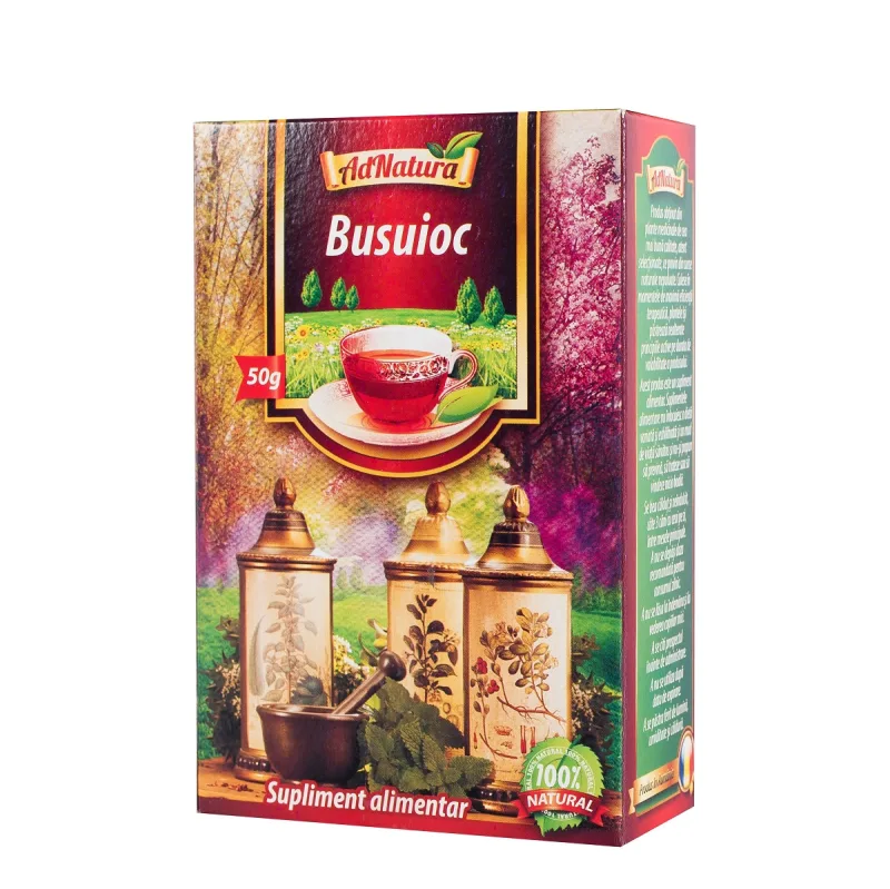 Ceai de busuioc, 50g, AdNatura — preț și oferte