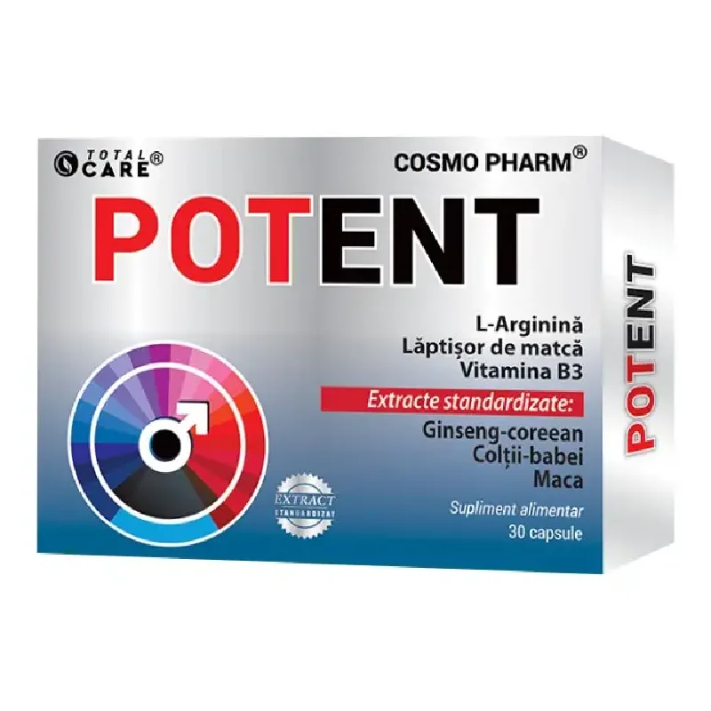 Potent, 30 capsule, Cosmo Pharm — preț și oferte