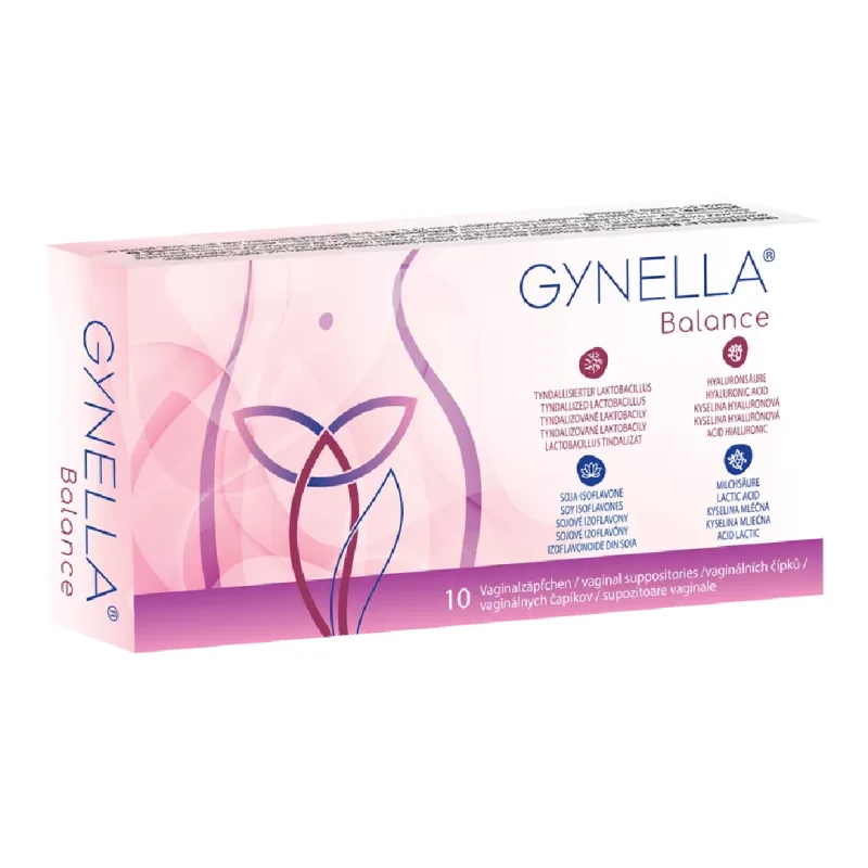 Supozitoare vaginale Gynella Balance, 10 bucati, Heaton HEATON K.S. — preț și oferte