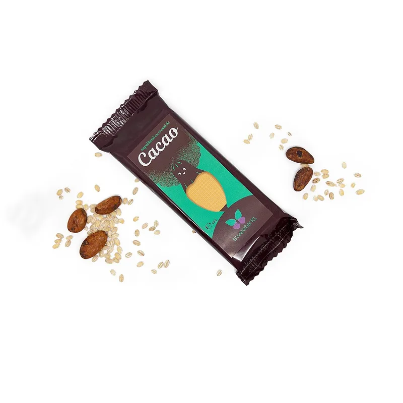 Napolitana cu cacao (Green Sugar), 40g, Sweeteria — preț și oferte