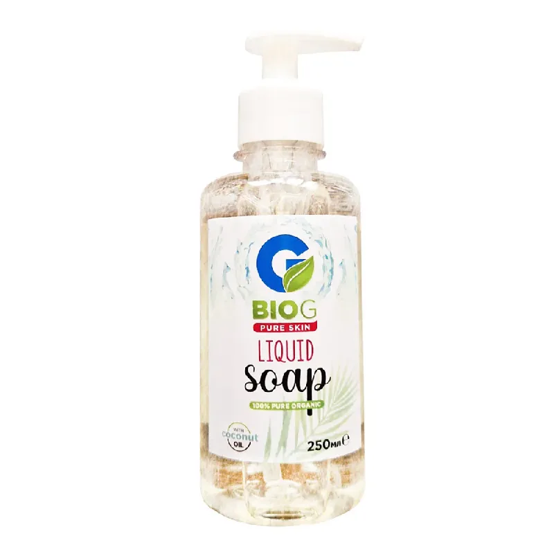 Sapun lichid organic pentru fata Pure Skin, 250 ml, BIO G — preț și oferte