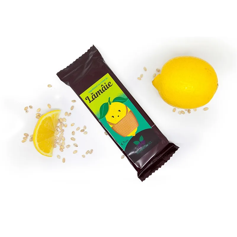 Napolitana cu lamaie (Green Sugar), 40g, Sweeteria — preț și oferte