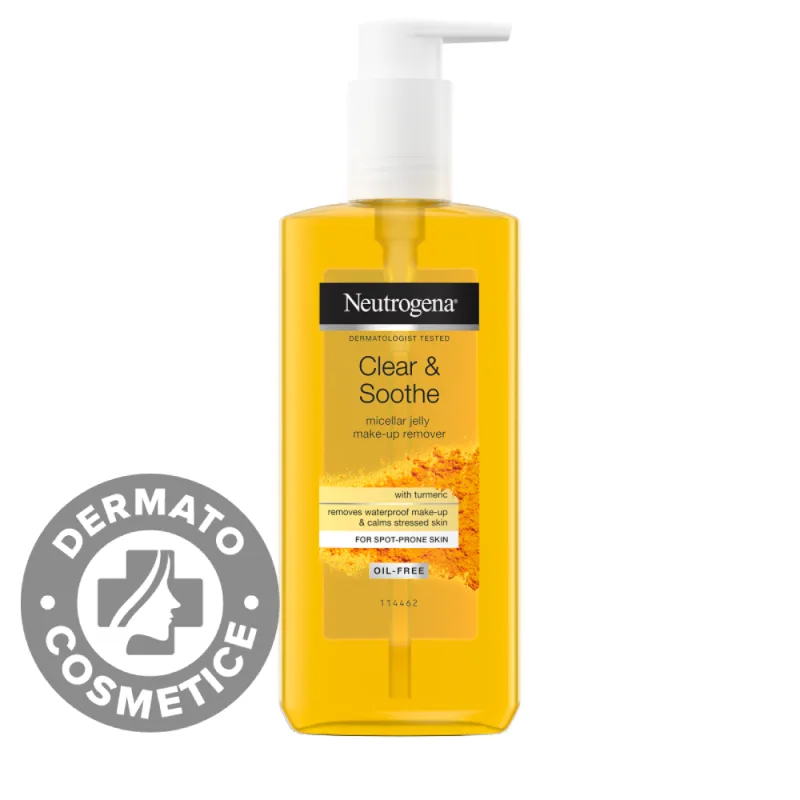 Demachiant micelar Soothing Clear, 200ml, Neutrogena — preț și oferte