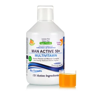 Multivitamine Man Active 50+, 500ml, Swedish Nutra