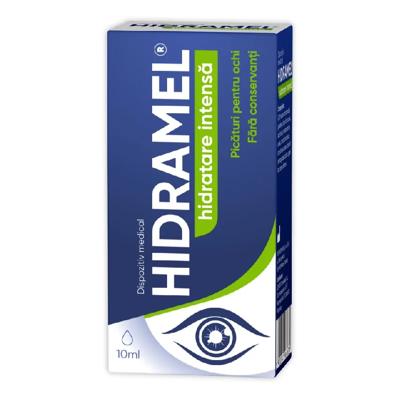 Picaturi de hidratare intensa pentru ochi Hidramel, 10ml, Zdrovit — preț și oferte