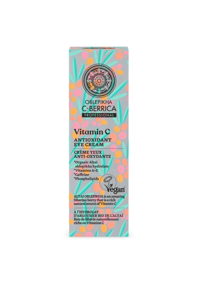 Crema antioxidanta pentru ochi Oblepikha C-Berrica, 30ml, Natura Siberica — preț și oferte
