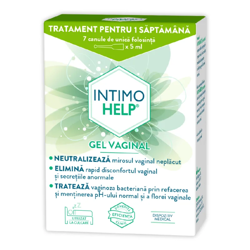 Intimohelp® gel vaginal, 7 canule* 5 ml, Zdrovit — preț și oferte