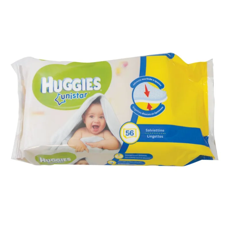 Servetele umede Baby Unistar, 56 bucati, Huggies — preț și oferte