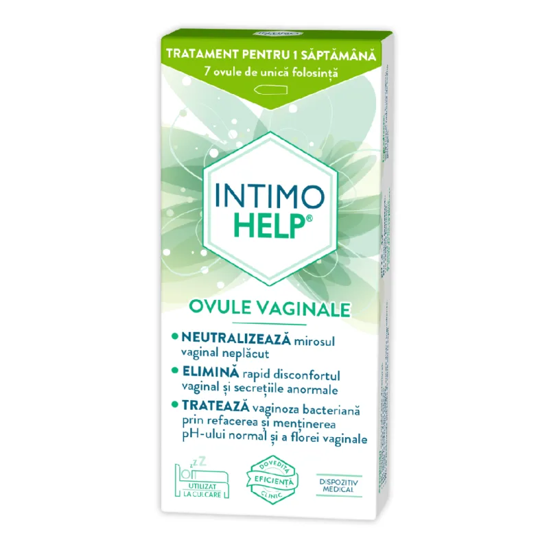 Intimohelp Ovule Vaginale, 7 bucati, Zdrovit — preț și oferte