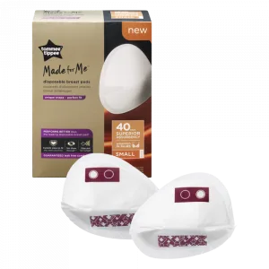 Tampoane de unica folosinta pentru sani marimea S Made for Me, 40 bucati, Tommee Tippee