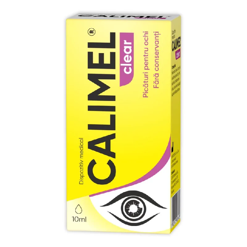 Picaturi pentru ochi Calimel Clear, 10ml, Zdrovit — preț și oferte