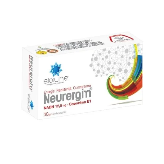 Neurergin, 30 comprimate, BioSunLine — preț și oferte