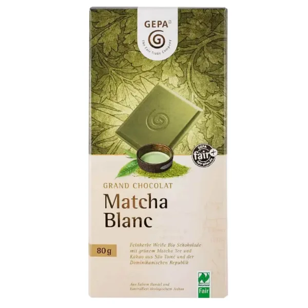 Ciocolata alba bio Machta Blanc, 80g, Gepa — preț și oferte