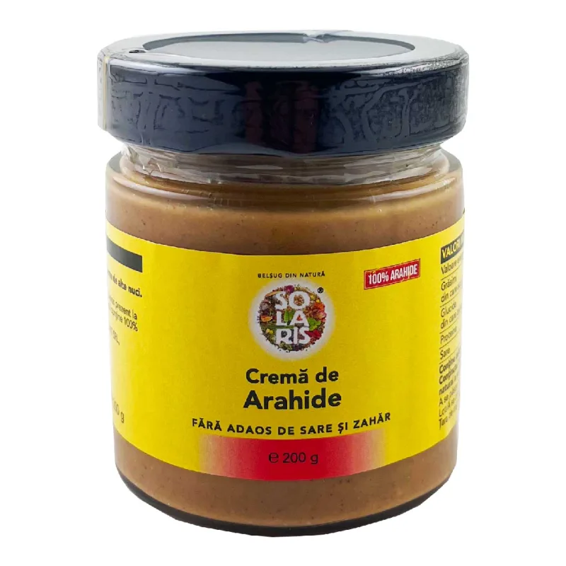 Crema de arahide, 200g. Solaris — preț și oferte