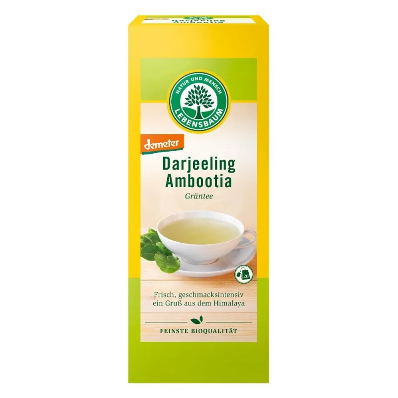Ceai verde Darjeeling Demeter, 30g, Lebensbaum — preț și oferte