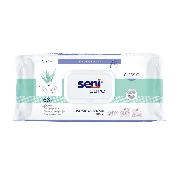 Care servetele umede, 68 bucati, Seni — preț și oferte