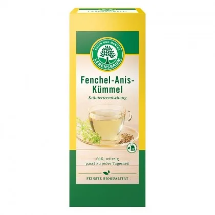 Ceai cu fenicul, anason si chimen, 50g, Lebensbaum — preț și oferte