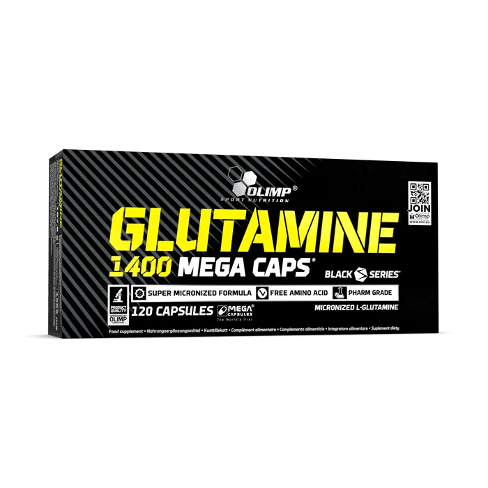 Glutamina 1400 Mega Caps, 120 capsule, Olimp Sport Nutrition — preț și oferte