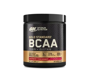 Pudra energizanta BCAA Train Sustain Raspberry Pomegranate, 266g, Optimum Nutrition