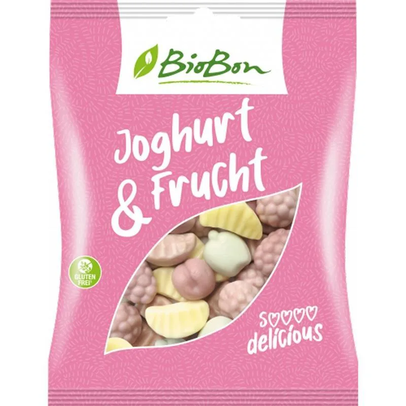 Jeleuri cu iaurt si fructe Bio, 100g, BioBon — preț și oferte