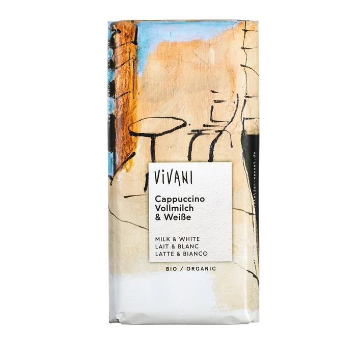 Ciocolata cappuccino Bio, 100g, Vivani — preț și oferte