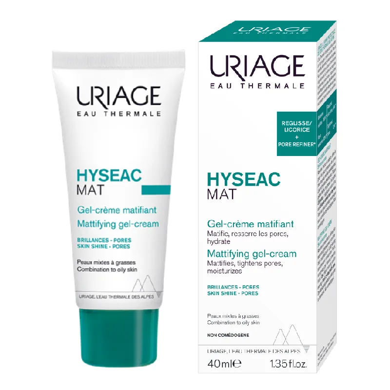 Gel crema matifiant Hyseac Mat, 40 ml, Uriage — preț și oferte