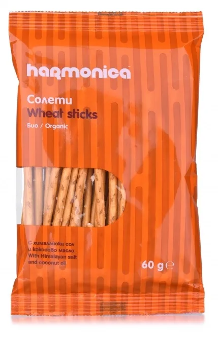 Sticksuri din faina de grau Bio, 60g, Harmonica — preț și oferte