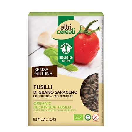 Paste Fusilli din hrisca fara gluten, 250g, Probios — preț și oferte