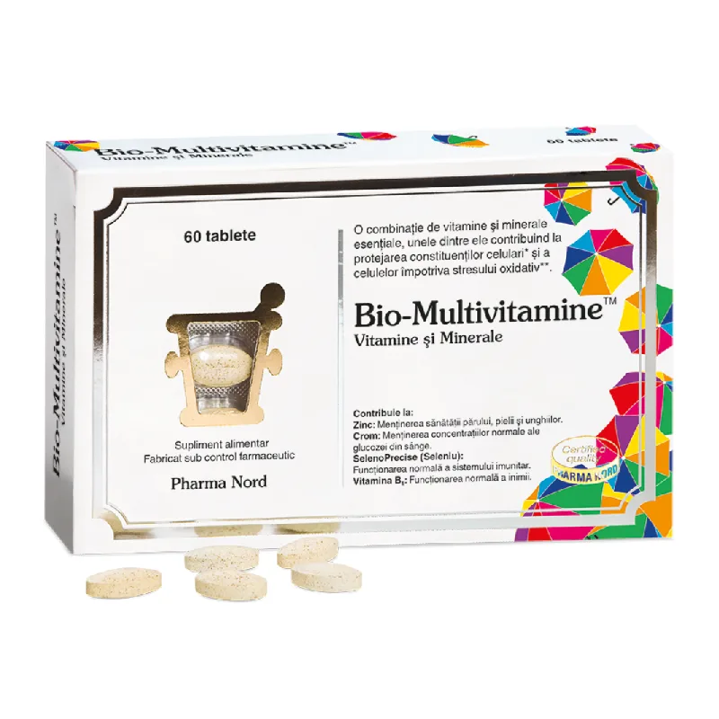 Bio-Multivitamine, 60 capsule, Pharma Nord — preț și oferte