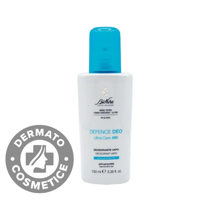 Deodorant fara sare de aluminiu Defence Deo Ultra Care 48h, 100ml, Bionike — preț și oferte