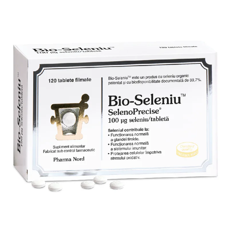 Bio-Seleniu SelenoPrecise, 120 tablete, Pharma Nord — preț și oferte