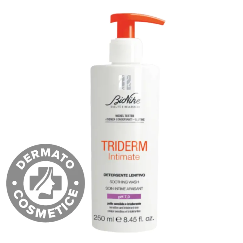 Gel intim calmant de curatare pH 7.0 Triderm Intimate, 250ml, Bionike — preț și oferte
