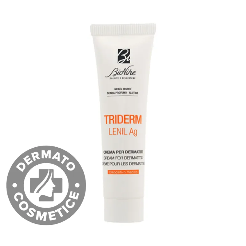 Crema pentru dermatite si eczeme cu argint Triderm Lenil Ag, 30ml, Bionike — preț și oferte