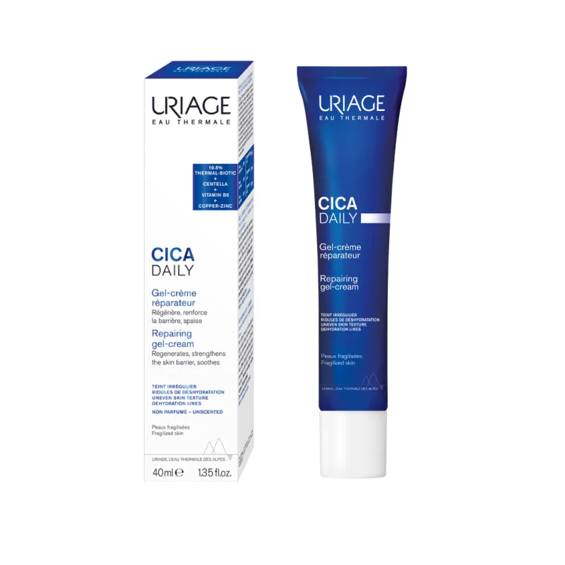 Gel-Crema reparator Cica Daily, 40 ml, Uriage — preț și oferte