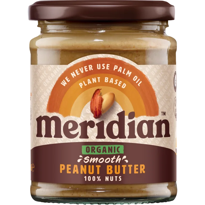 Crema de arahide bio, 280g, Meridian — preț și oferte