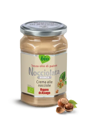 Crema bio alba Nocciolata, 250g, Rigoni di Asiago