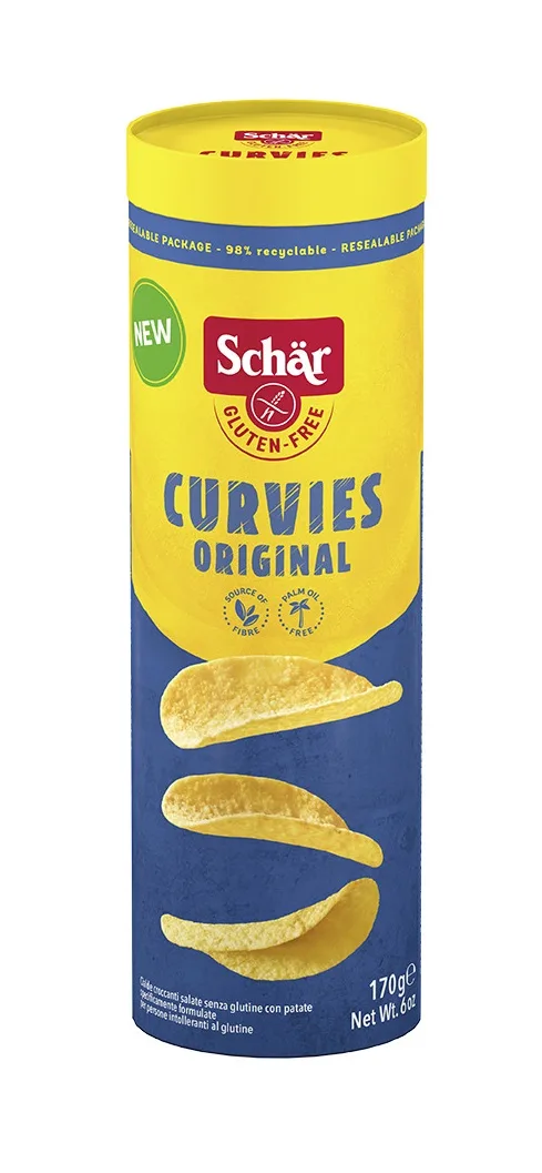 Chipsuri fara gluten Curvies, 170g, Schar — preț și oferte