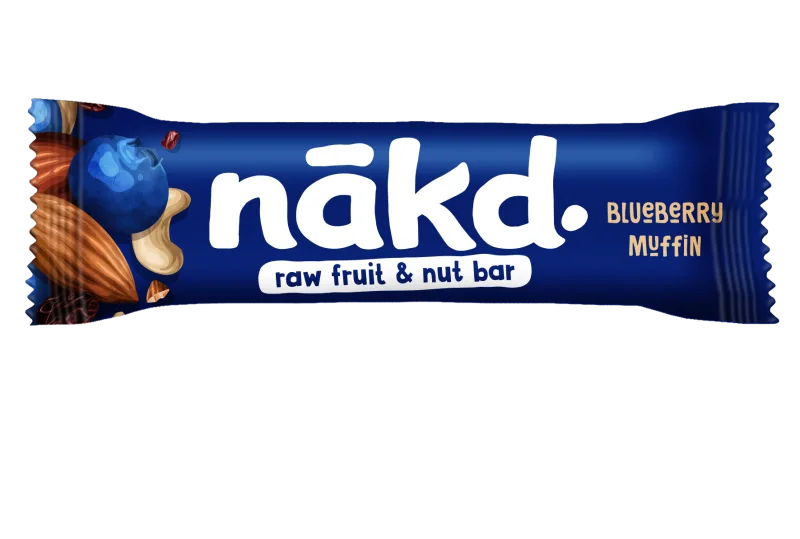 Baton briosa cu afine raw vegan, 35g, Nakd — preț și oferte