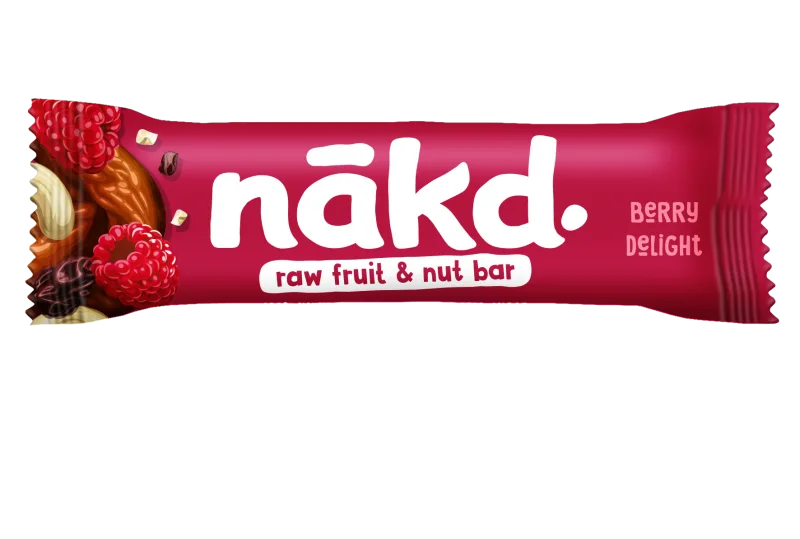 Baton cu zmeura raw vegan, 35g, Nakd — preț și oferte