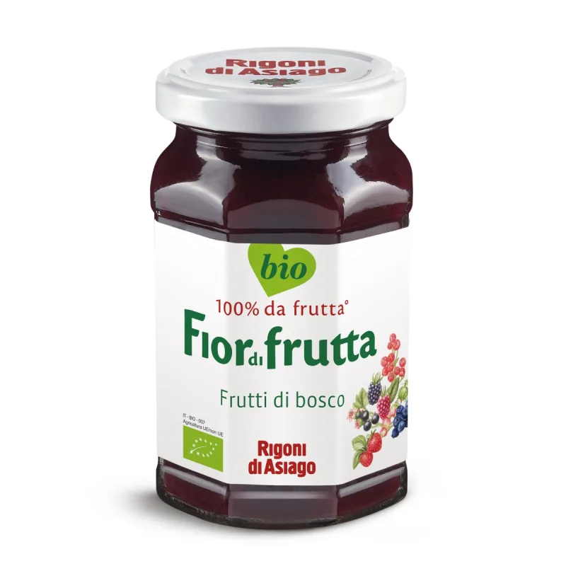 Dulceata bio de fructe de padure, 250g, Rigoni di Asiago — preț și oferte